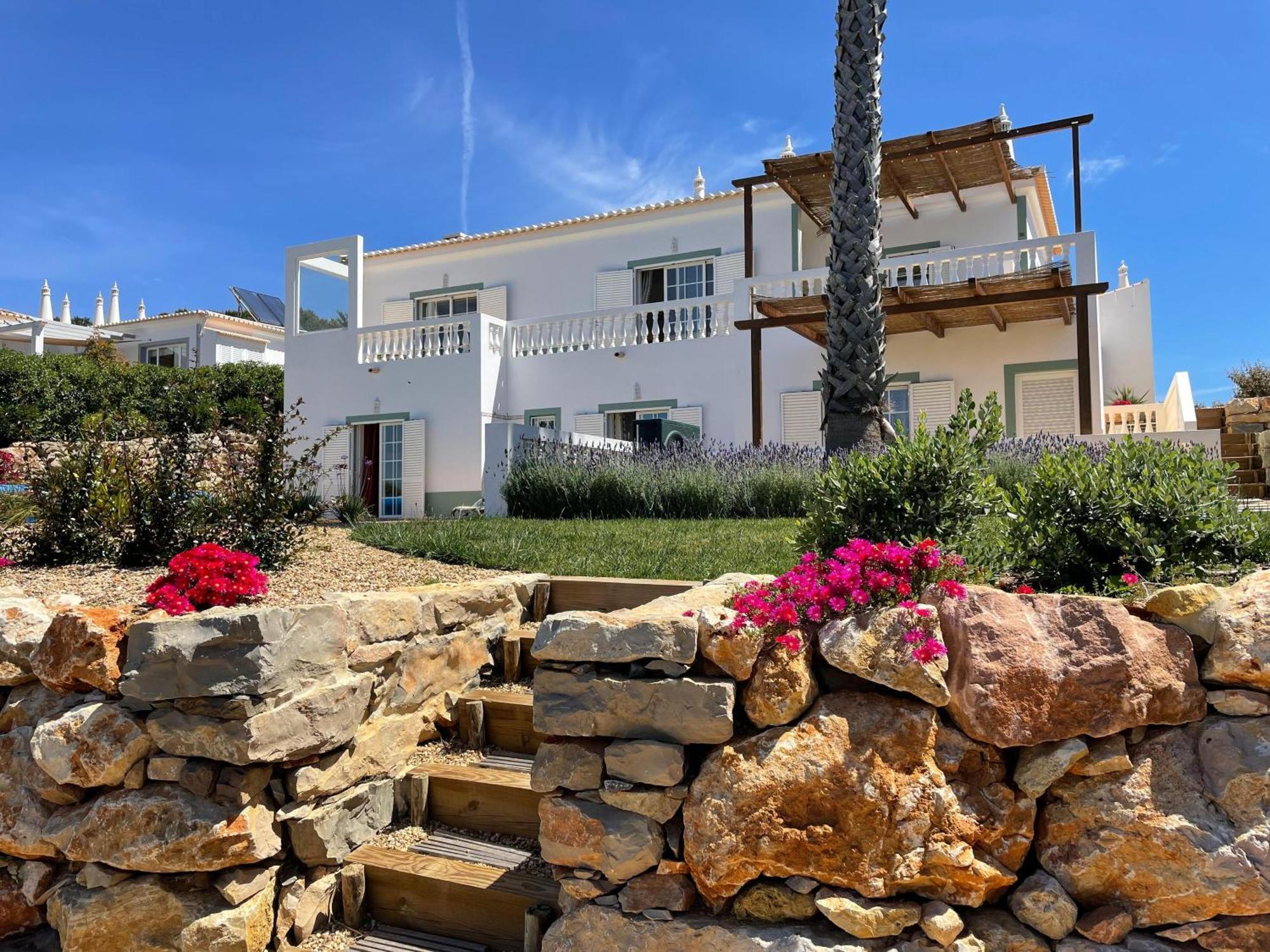 Stunning Villa With Pool & View Near Beach Budens Exteriör bild