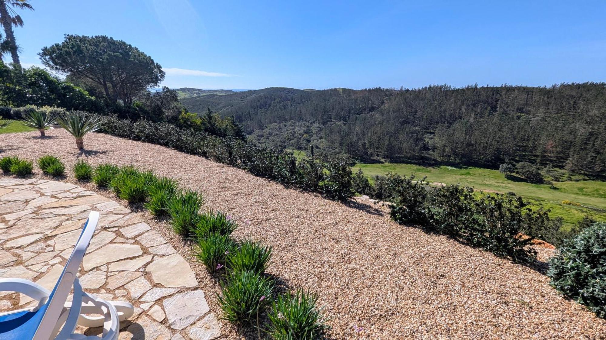 Stunning Villa With Pool & View Near Beach Budens Exteriör bild