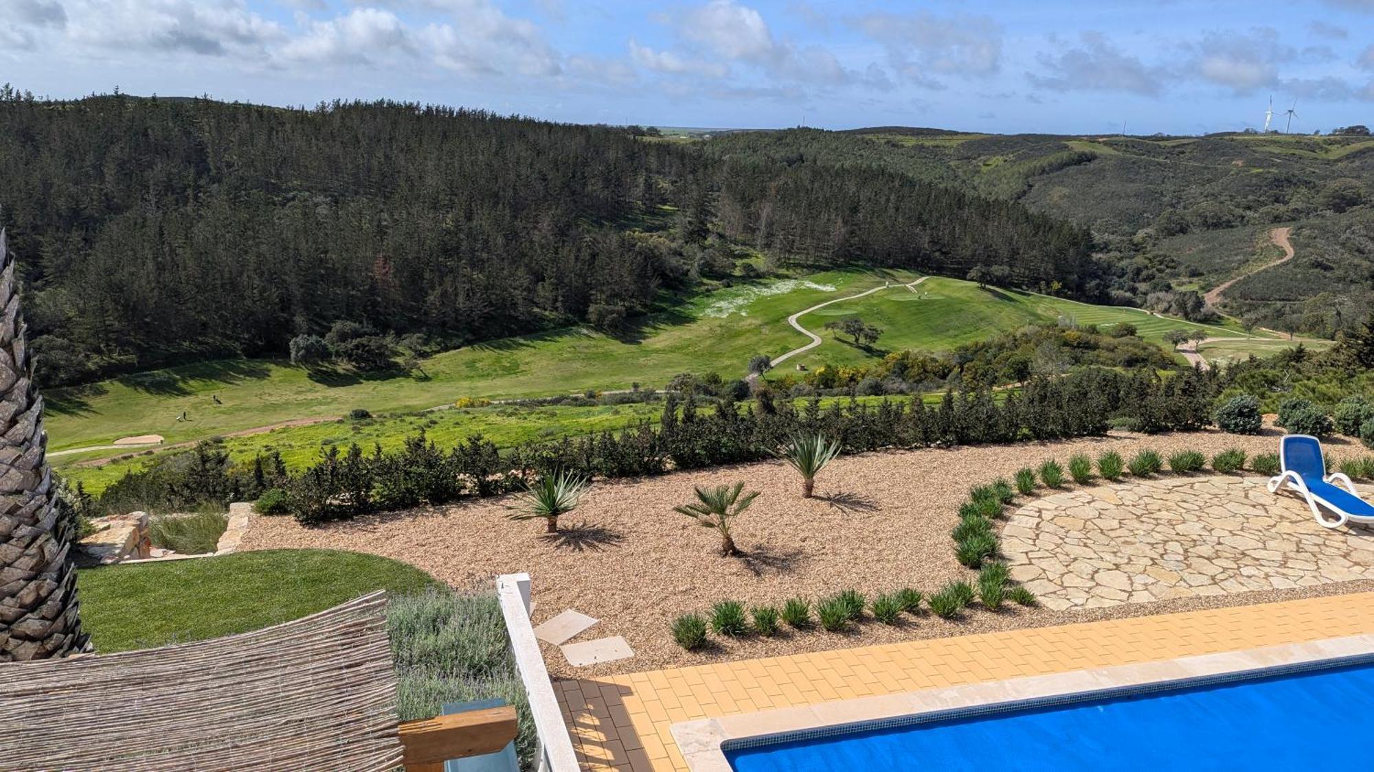 Stunning Villa With Pool & View Near Beach Budens Exteriör bild